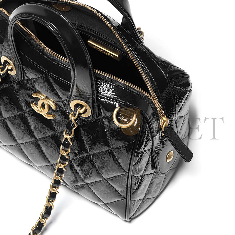 CHANEL SMALL BOWLING BAG AS5578 (21*17*13cm)